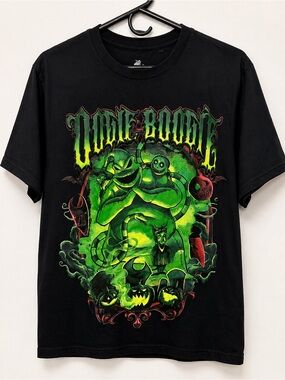 Disney Nightmare Before Christmas Oogie Boogie Black Graphic Tee